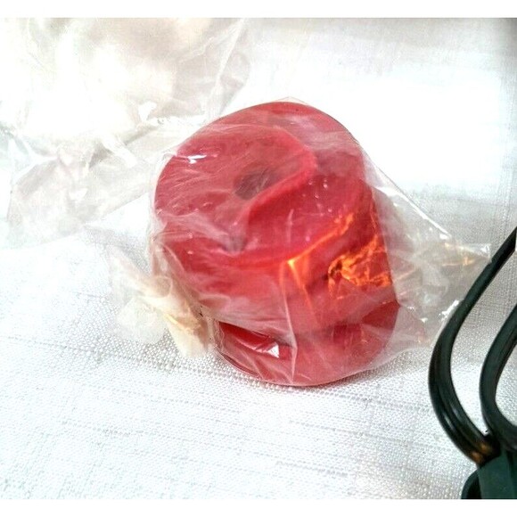 Vintage Kurt Adler 5 Santa Head Lantern String Lights Christmas Blow Mold NIB - Picture 5 of 6